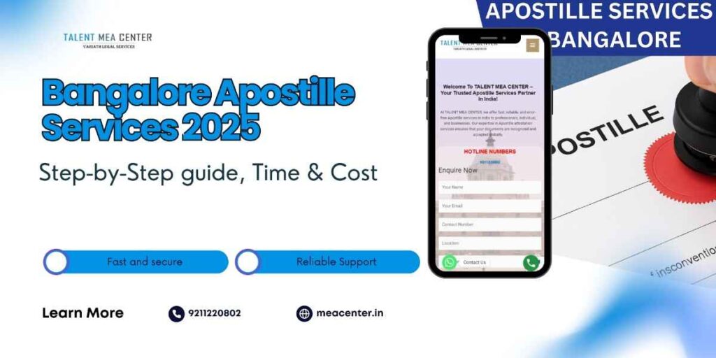 Apostille services in bangalore complete guide - meacenter
