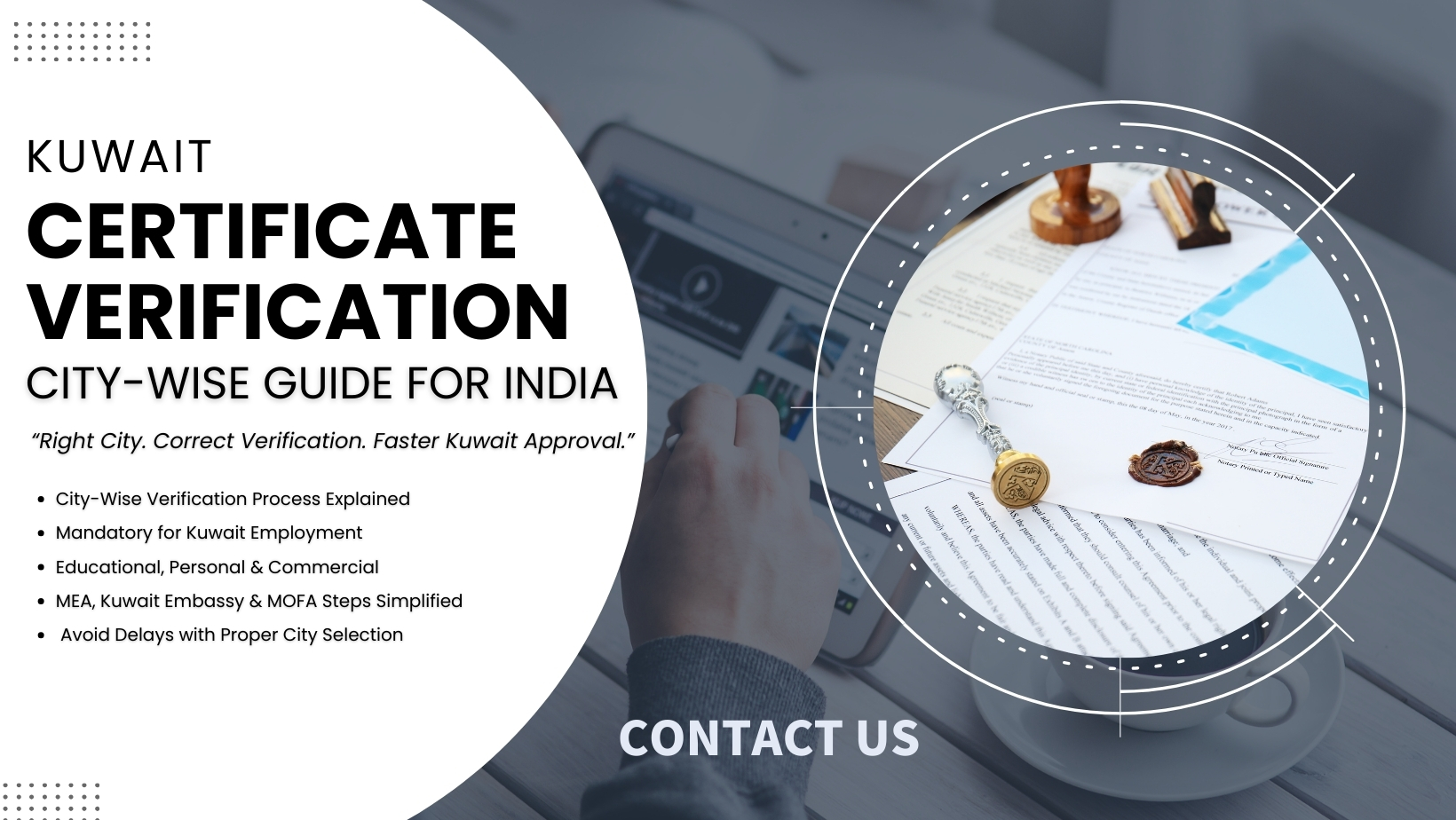 Kuwait Certificate Verification A City-Wise Guide for Indian Applicants