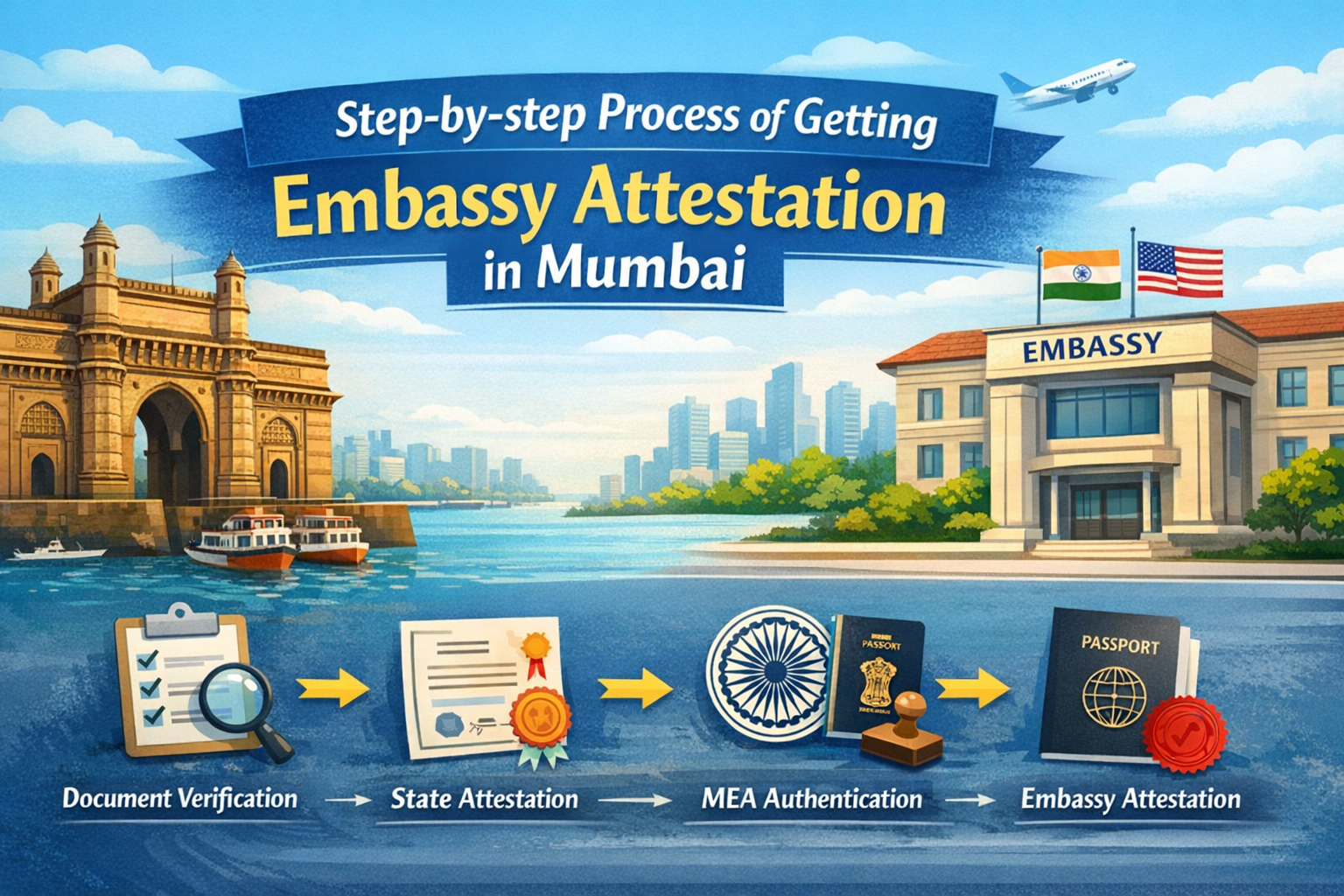 Embassy Attestation in Mumbai